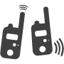 Dewalt Ch-d300 Black Walkie Talkie