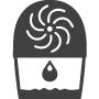 Germguardian Ac4825e Black Purifier / Humidifier / Dehumidifier