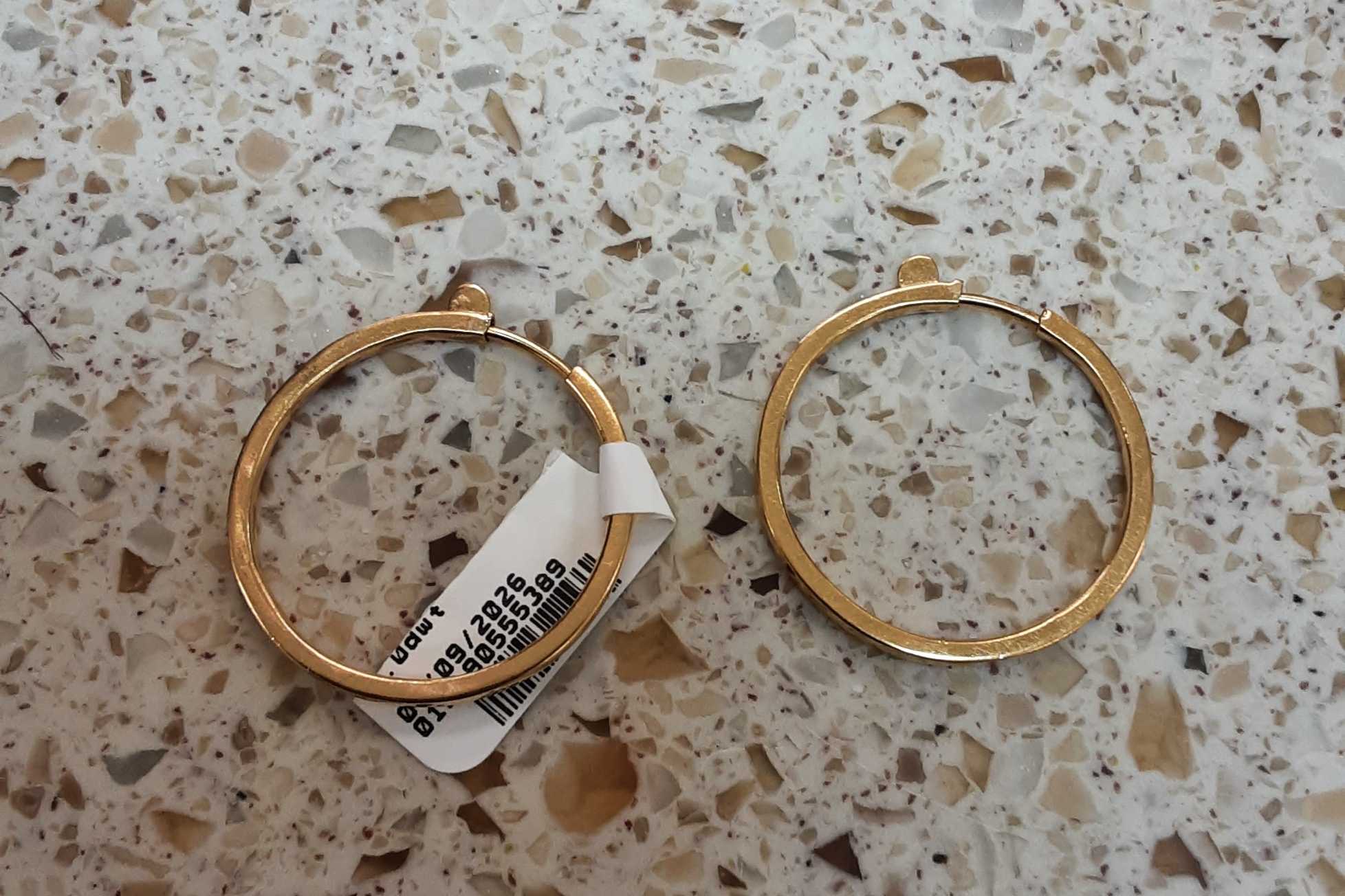 Jacket Earrings - Yellow Gold 22k (.917) 3.2 grams - Image 2