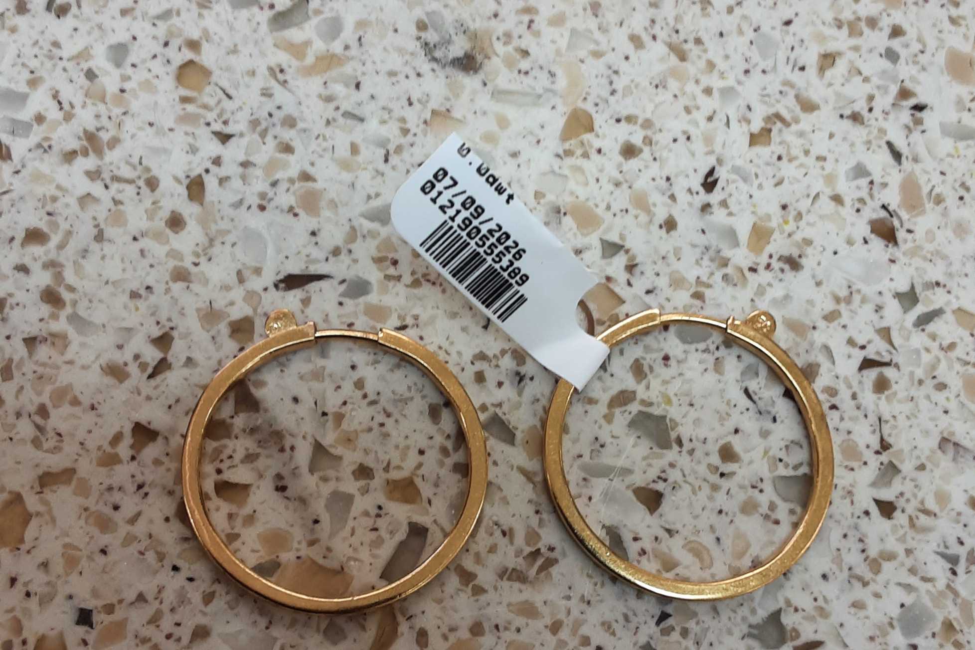 Jacket Earrings - Yellow Gold 22k (.917) 3.2 grams - Image 3