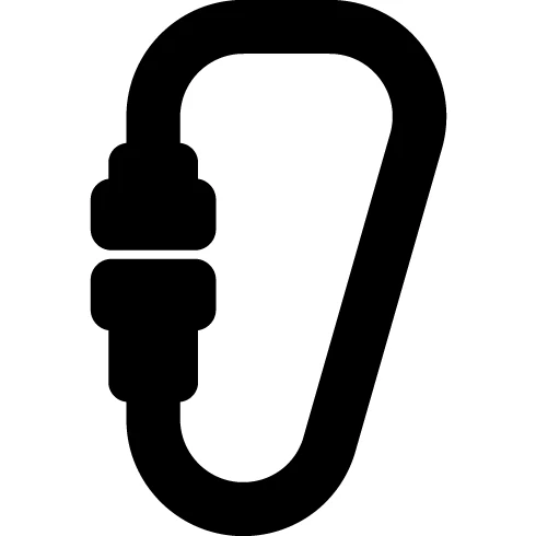 Msa V-fit Gray Rock Climbing Equipment
