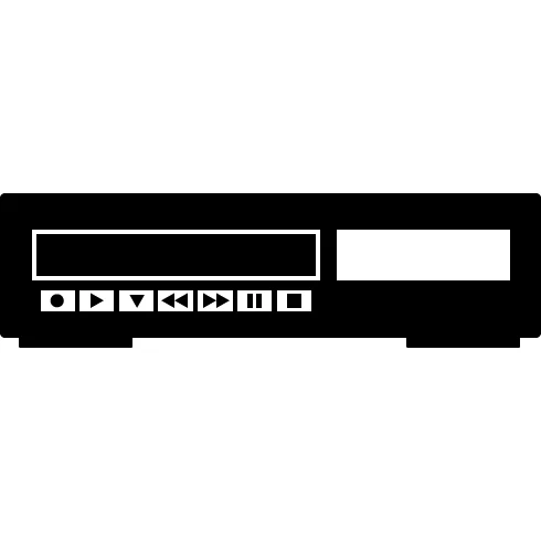Sylvania Dual Screen Black Portable Video Player