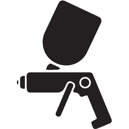 Titan Rx-80 Silver Standard Paint Gun