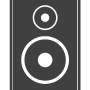 Victrola 000086545 Brown Bookshelf Speaker